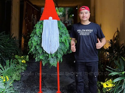 [ORDER 3-5 NGÀY] Ông Thần lùn lá thông rũ cỡ lớn 1,5m - 2m [HOT TREND] THANLUN-01